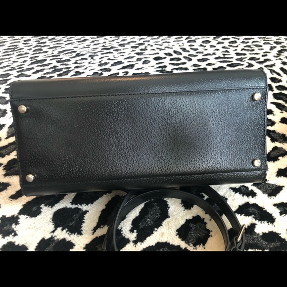 Vintage Kate Spade Black Square Nylon Handbag | Depop Kate Spade Black Square Purse